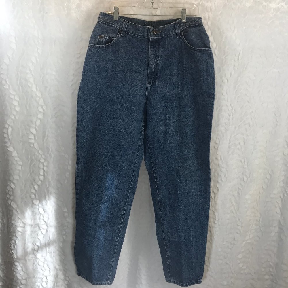 Vintage Lee Super High Waist Mom Jeans - Picture 2 of 10